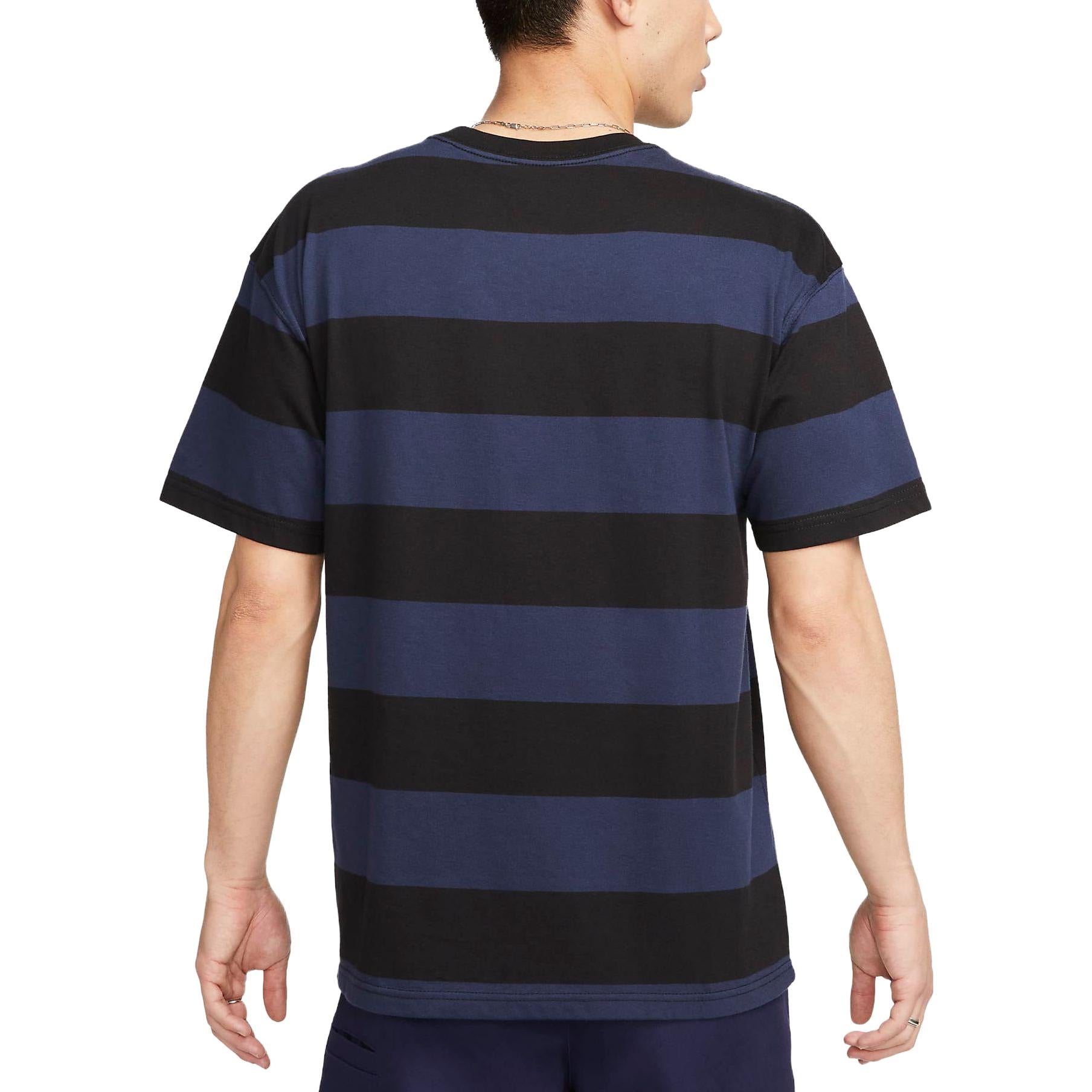 Nike SB Stripe T-Shirt 'Blue Black' FB8151-410
