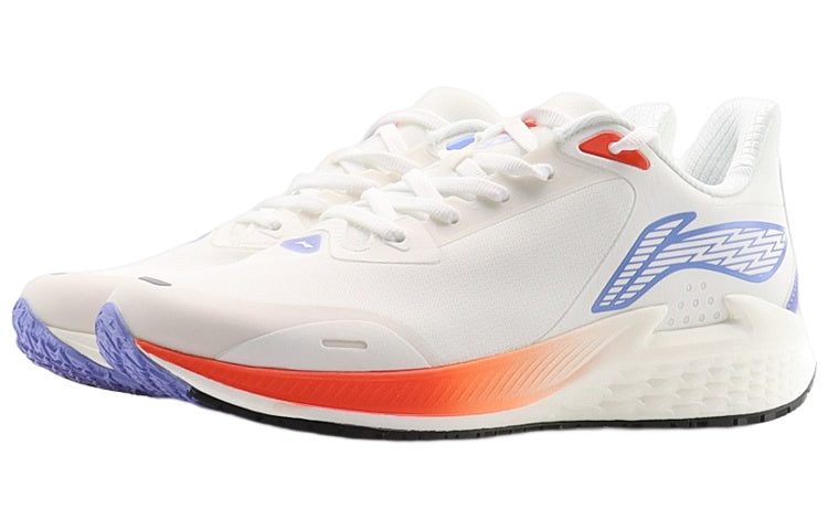 (WMNS) Li-Ning Running 'White Orange' ARMR018-3