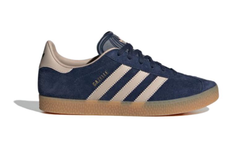(GS) adidas Gazelle 'Night Indigo Taupe' IE8605