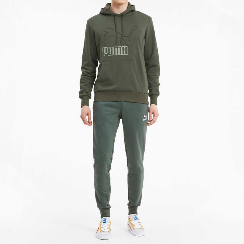 PUMA Classics Essentials Big Logo Hoodie 'Green' 599300-64