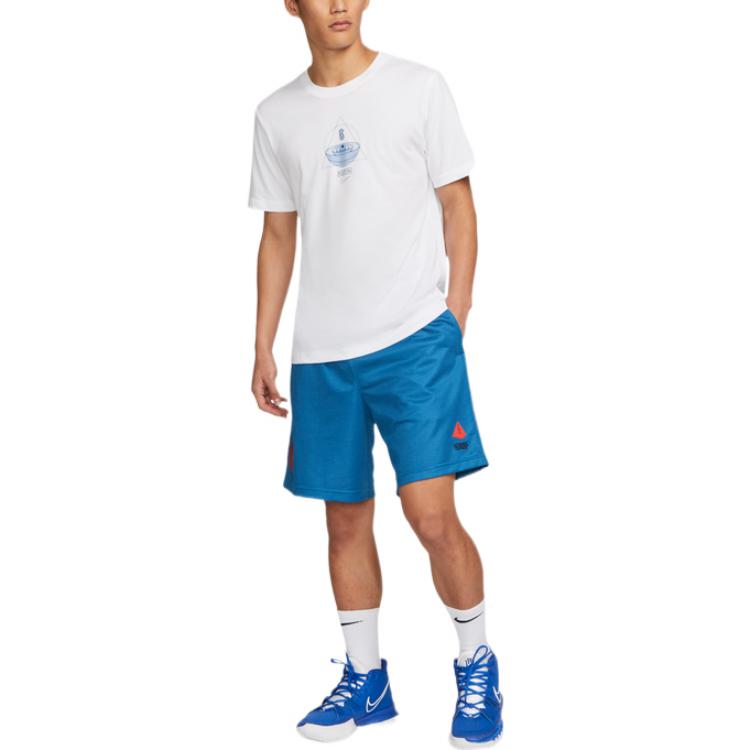 Nike Kyrie Irving Alphabet Pattern T-Shirt 'white' DQ1880-100