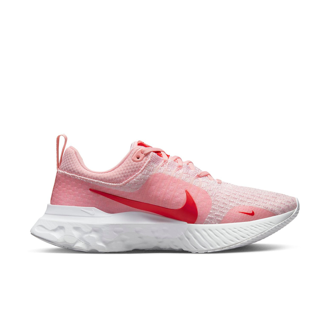 (WMNS) Nike React Infinity Run Flyknit 3 Premium 'Medium Soft Pink Light Crimson' DZ3016-600