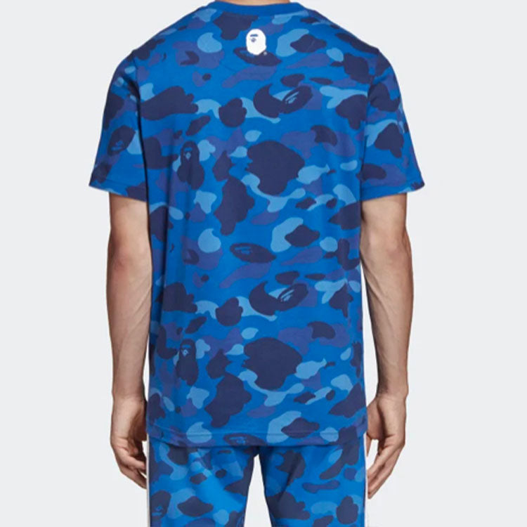 adidas x A Bathing Ape adicolor Camo T-Shirt 'Blue' DP0194