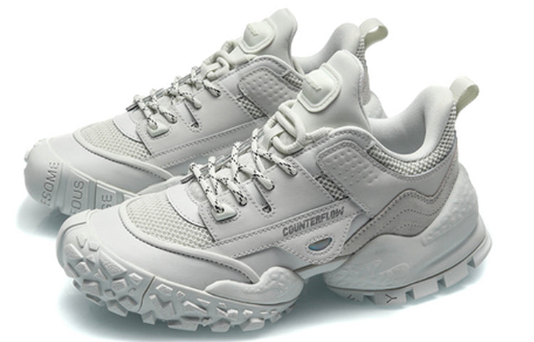 (WMNS) Li-Ning Countflow WindWalker 'Light Grey' AGLQ152-1