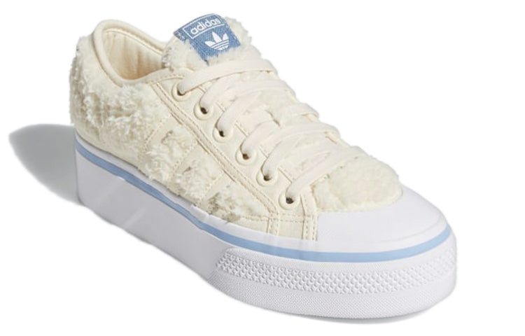 (WMNS) adidas Nizza Platform 'Wonder White' H02698