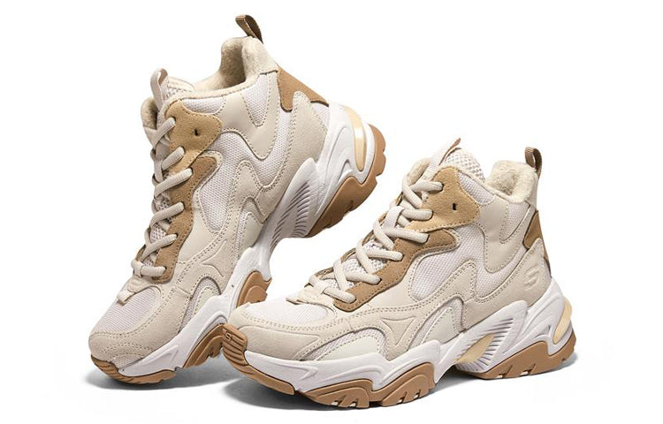 (WMNS) Skechers Stamina V2 'Beige Tan' 167587-WTP