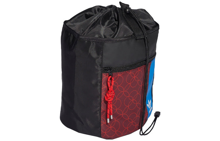 adidas Originals Bucket Bag 'Black Red Blue' HI1025