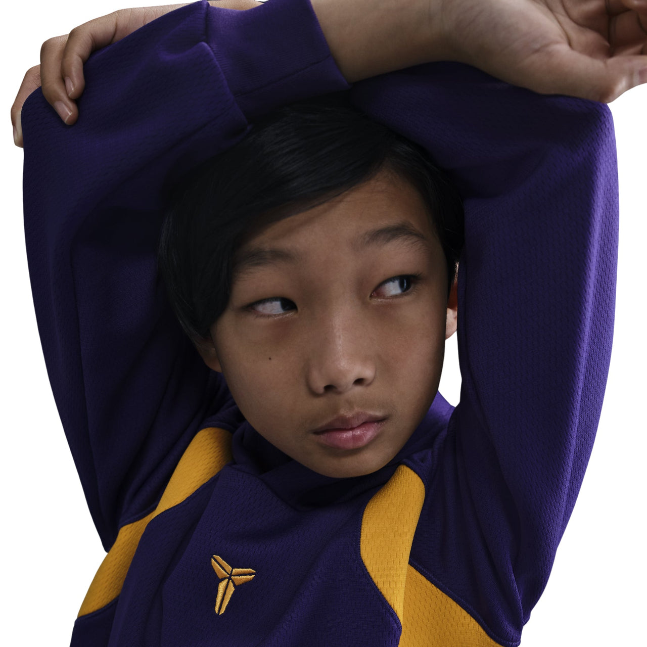 (GS) Nike Kobe Therma-FIT Pullover Hoodie 'Court Purple Univesity Gold' HJ1028-547
