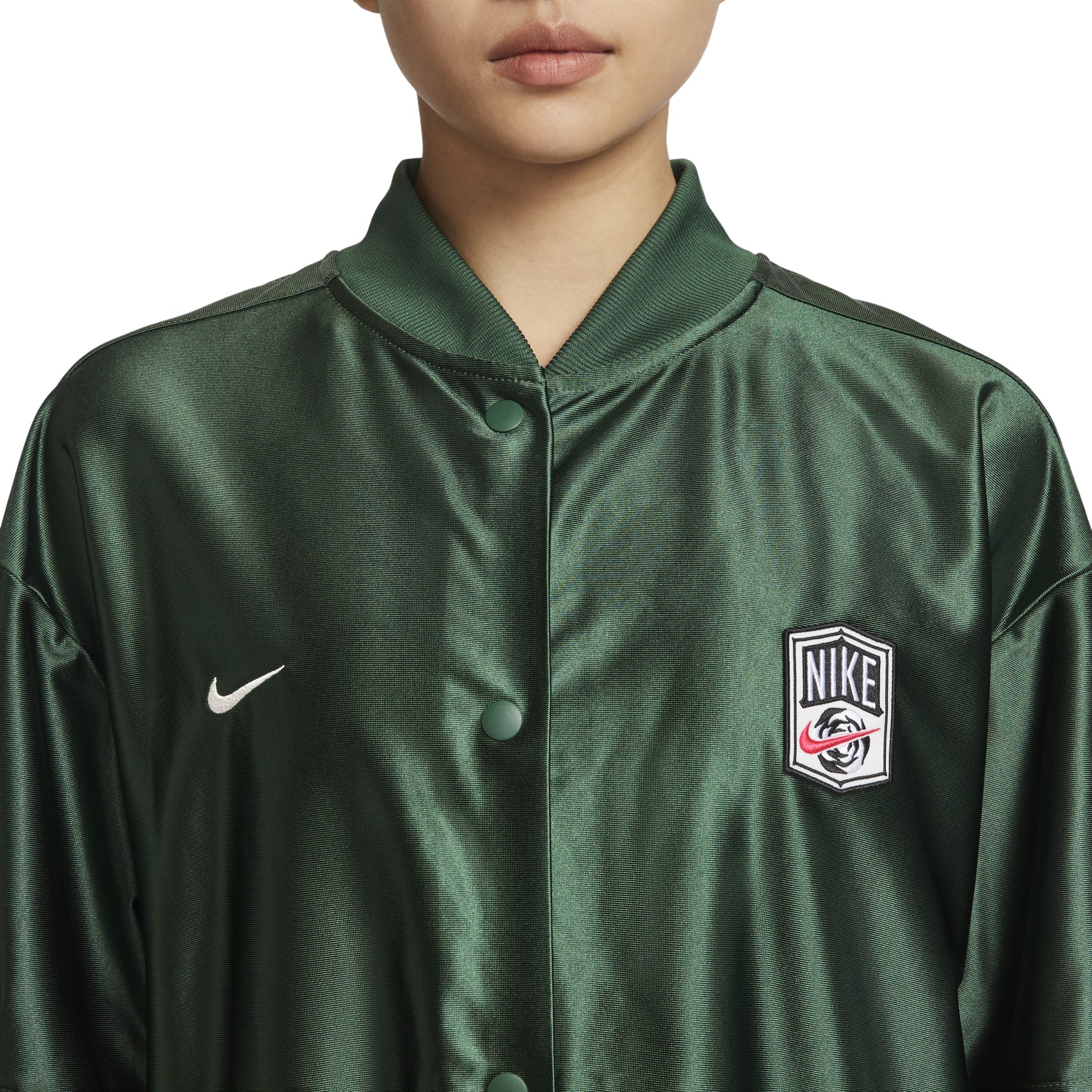 (WMNS) Nike Sportswear Shirt 'Green' FQ0700-323