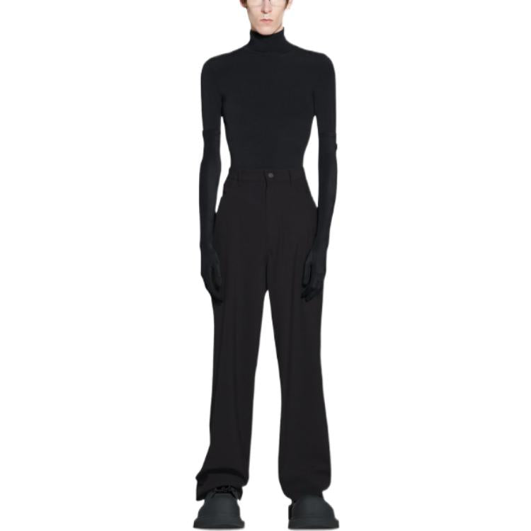 Balenciaga 5 Pocket Baggy Pants 'Black' 725471TNT111000