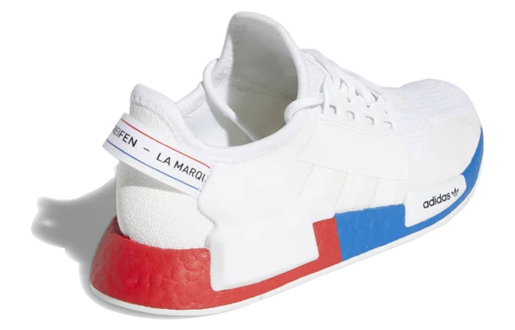 (GS) adidas NMD_R1 V2 J 'White Lush Red Blue' FX4150