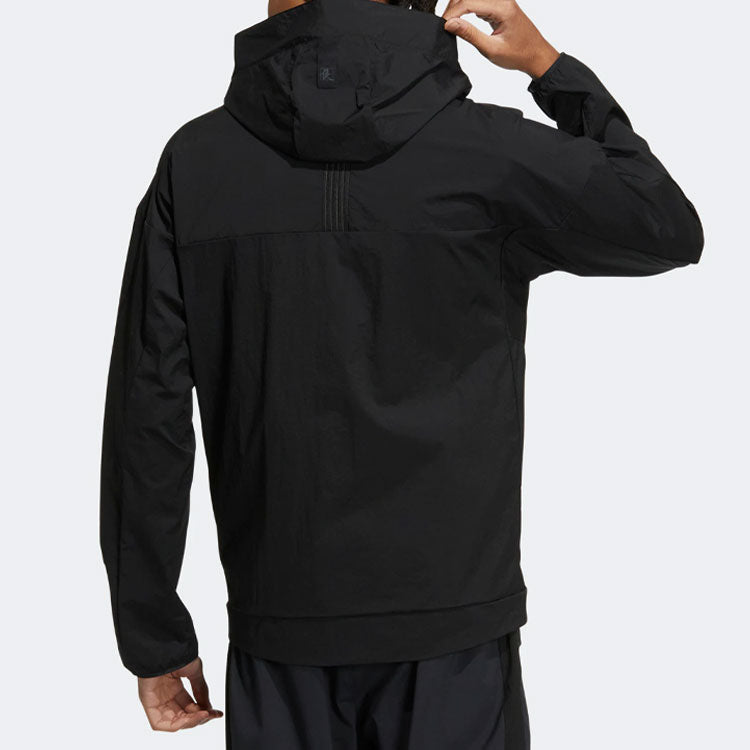 adidas WJ WB Sports Hooded Jacket Black HE5145