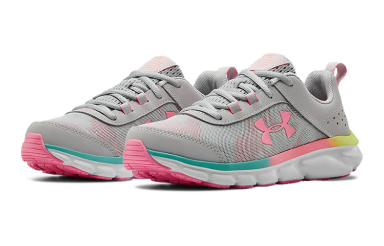 (GS) Under Armour Assert 8 'Halo Grey Pink' 3022100-105