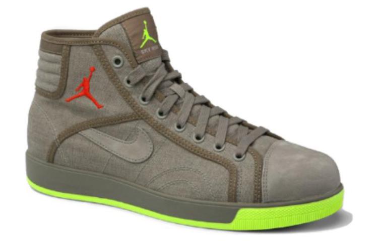Air Jordan Sky High Canvas 'Grit Volt' 407282-201