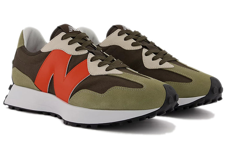 New Balance 327 'True Olive Vibrant Orange' MS327BE
