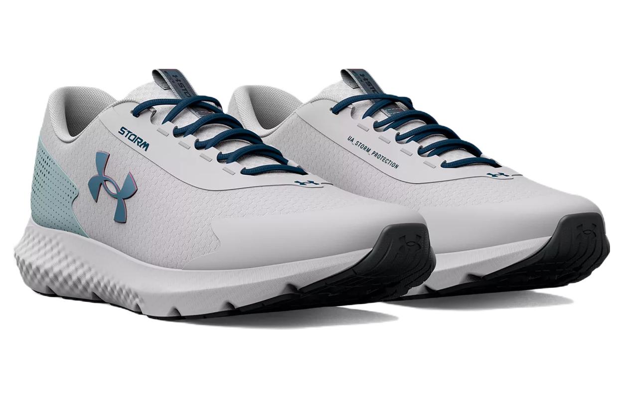 (WMNS) Under Armour Charged Rogue 3 Storm 'Halo Grey Fuse Teal' 3025524-100
