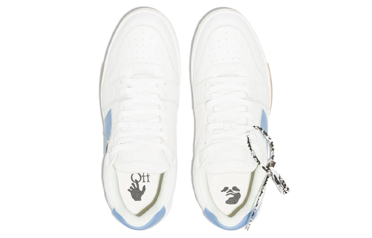 Off-White Out Of Office Low Shoes White/Blue OMIA189R21LEA0030140