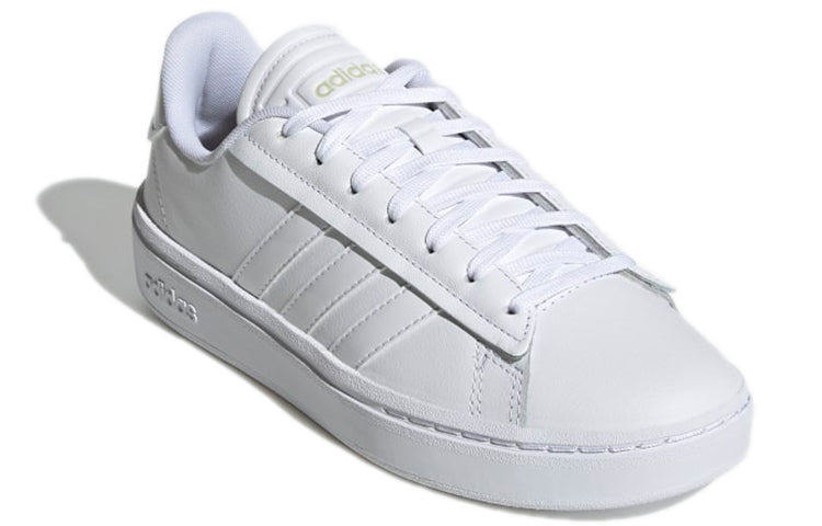 (WMNS) adidas Grand Court Alpha 'White / Gold Metallic' GX8166