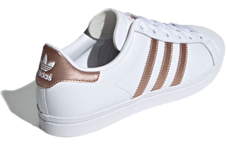 (WMNS) adidas Coast Star 'White Copper Metallic' EE6201