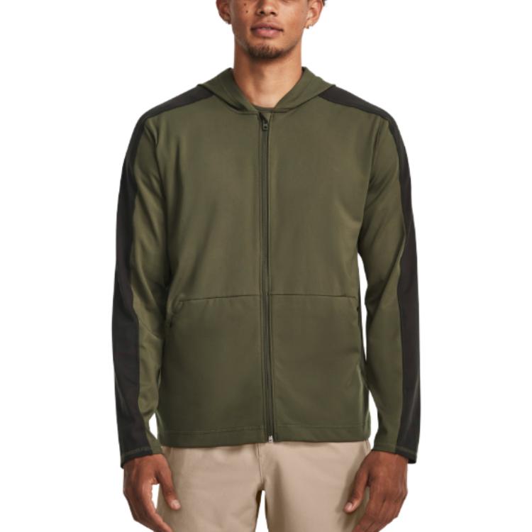 Under Armour Meridian Full-Zip Jacket 'Olive Green' 1379674-390