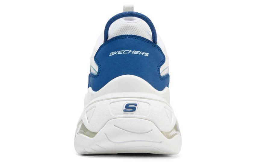 (WMNS) Skechers DLites 3-High Alert Shoes 'White Blue' 896254-WBLP