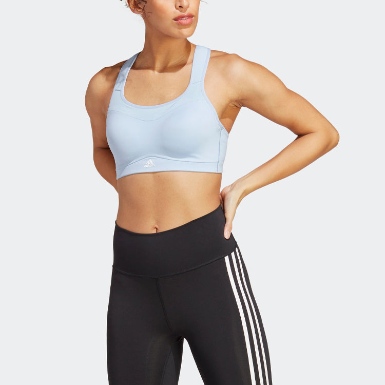 (WMNS) adidas Tlrd Impact High-support Bra Logo 'Blue' HS2858