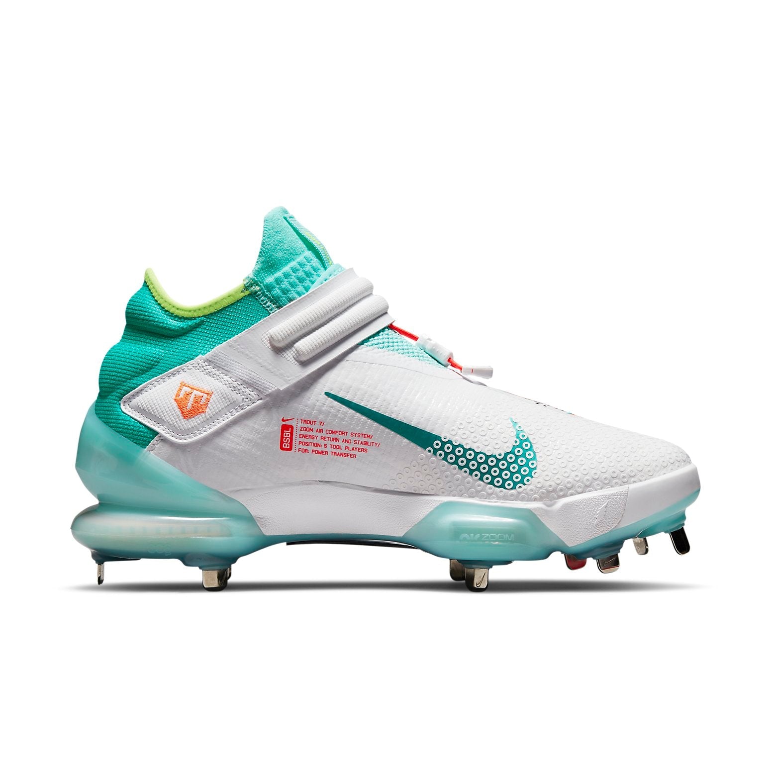Nike Force Zoom Trout 7 'White Aurora Green' CI3134-107