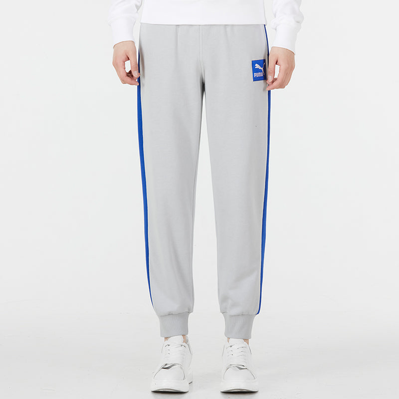 PUMA EMB Blocking Pants 'Grey' 536776-07