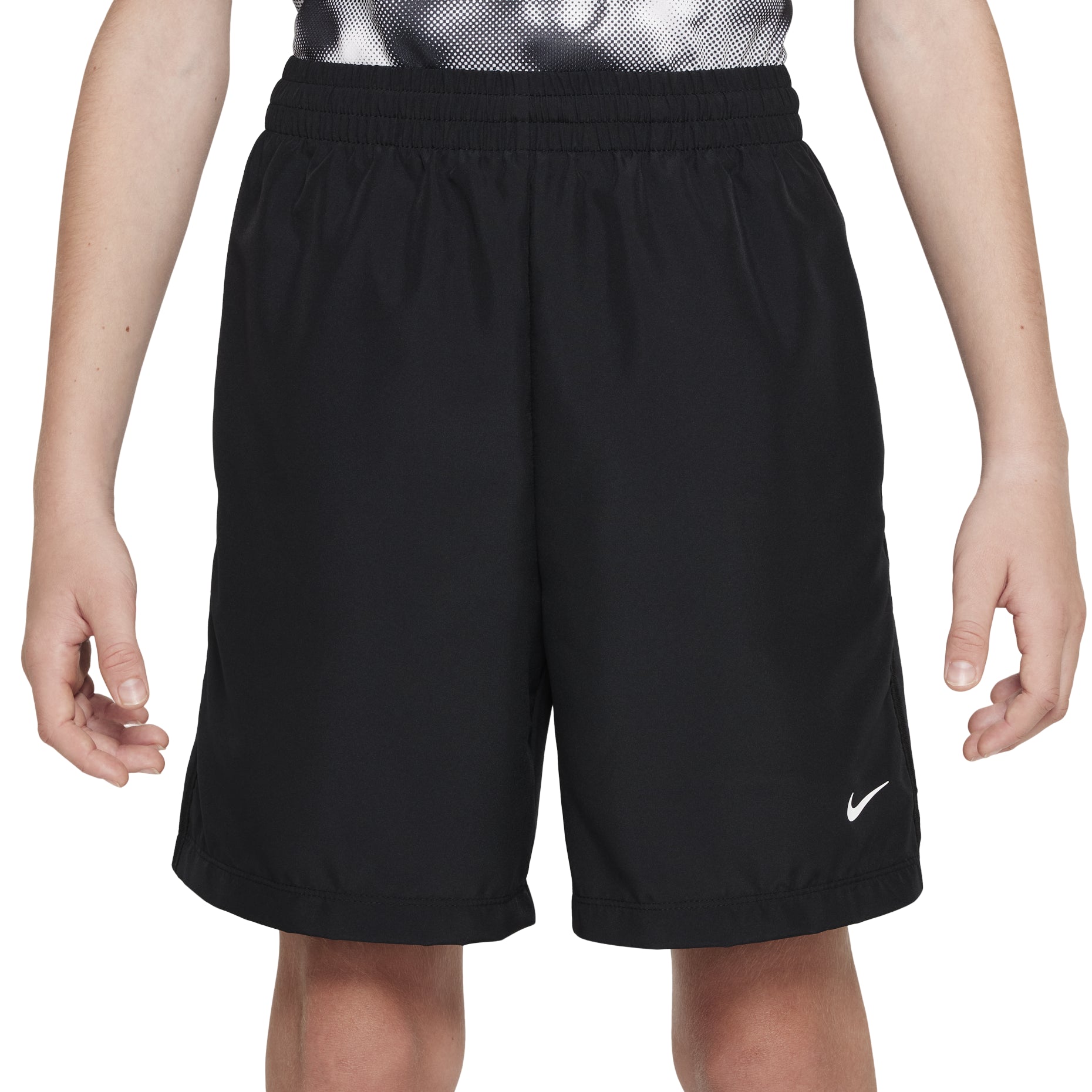 (GS) Nike Multi Dri-FIT Training Shorts 'Black White' DX5382-010
