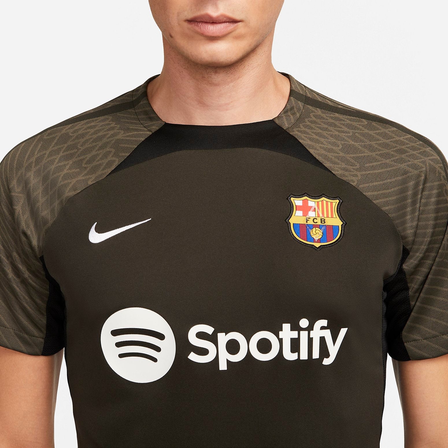 Nike Barcelona Strike Pre-Match Jerseys 'Olive Green' DX3016-358
