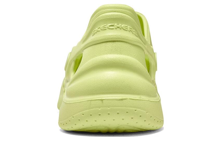 (WMNS) Skechers Foamies Top-Level-Peachy Vibe 'Lime' 111481-LIME