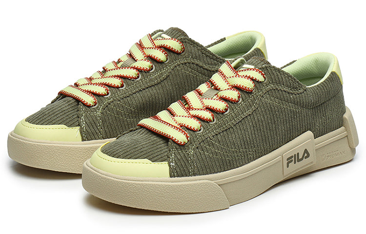 FILA FUSION Pop Skate Shoes 'Olive Green White' T12M218204FCA