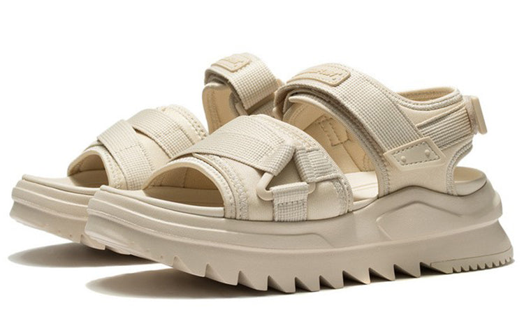 (WMNS) Li-Ning Counterflow Sandals 'Khaki' AGUS006-3