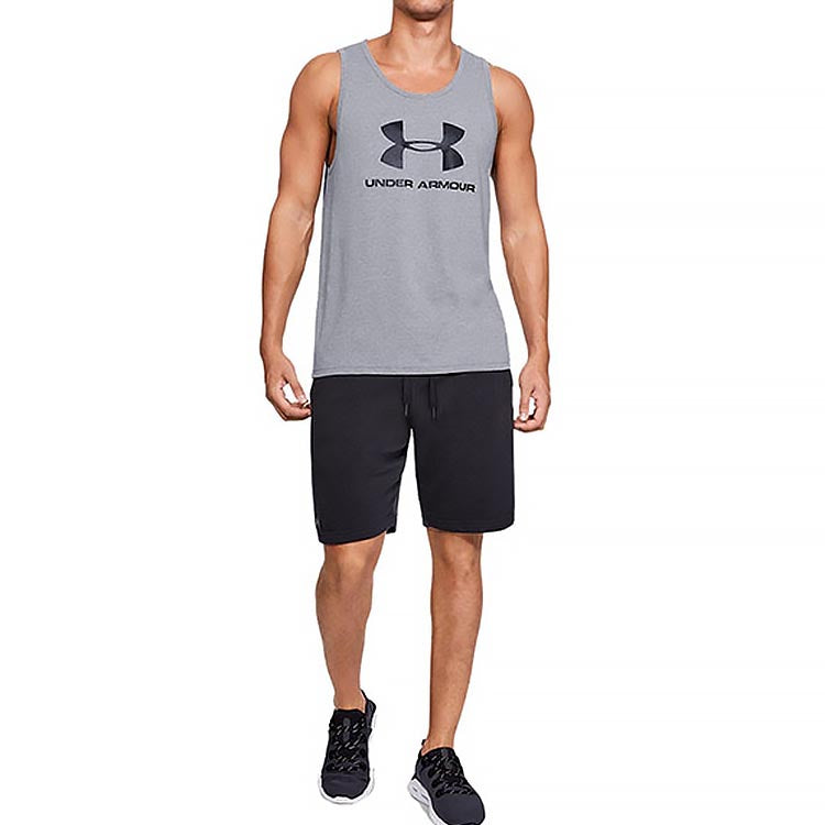 Under Armour Training Graphics Tank Tops 'Steel Grey' 1329589-036