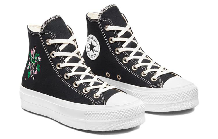 (WMNS) Converse Chuck Taylor All Star Lift 'Black White' A03739C
