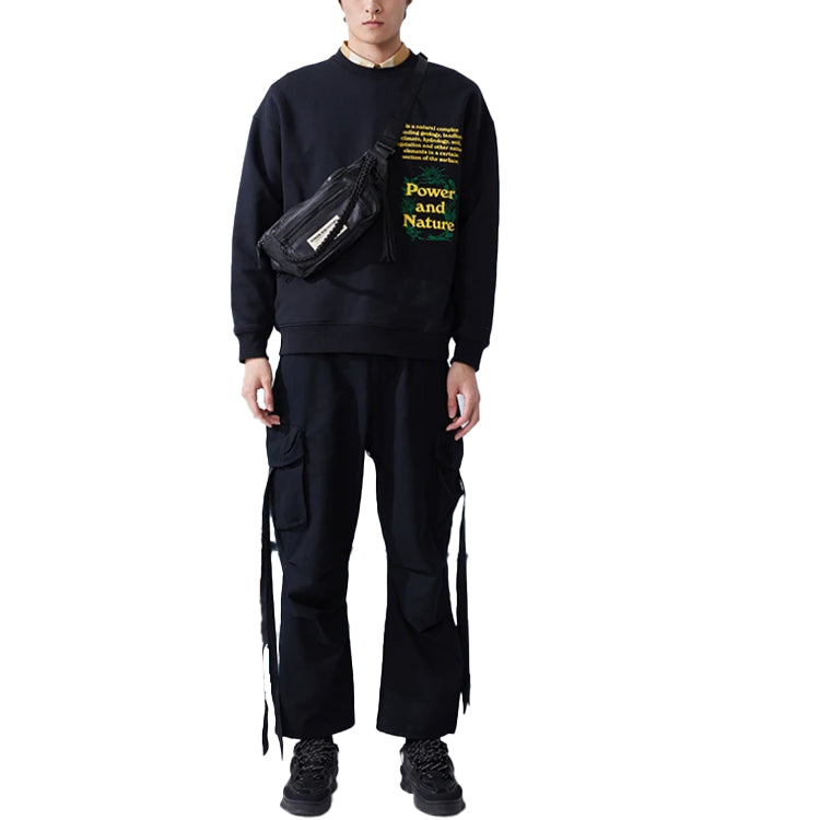 Li-Ning Counterflow Loose Fit Cargo Pants 'Black' AKXR601-2
