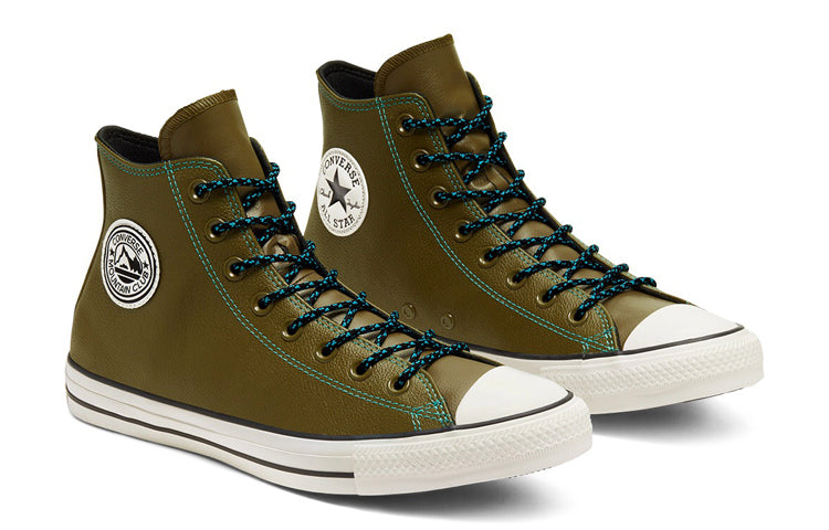 Converse Tumbled Leather Chuck Taylor All Star 'Green White' 165957C