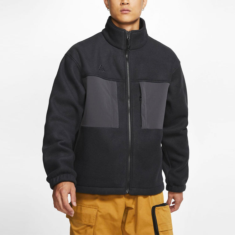 Nike ACG Splicing polar fleece Jacket Black BQ3446-011