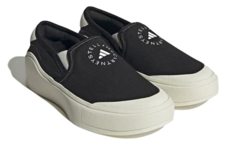 (WMNS) adidas Court Slip-On x Stella McCartney 'Core Black' HP2772