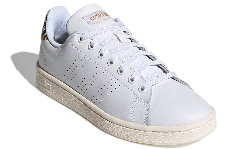 (WMNS) adidas Advantage 'White Brown' FY9101