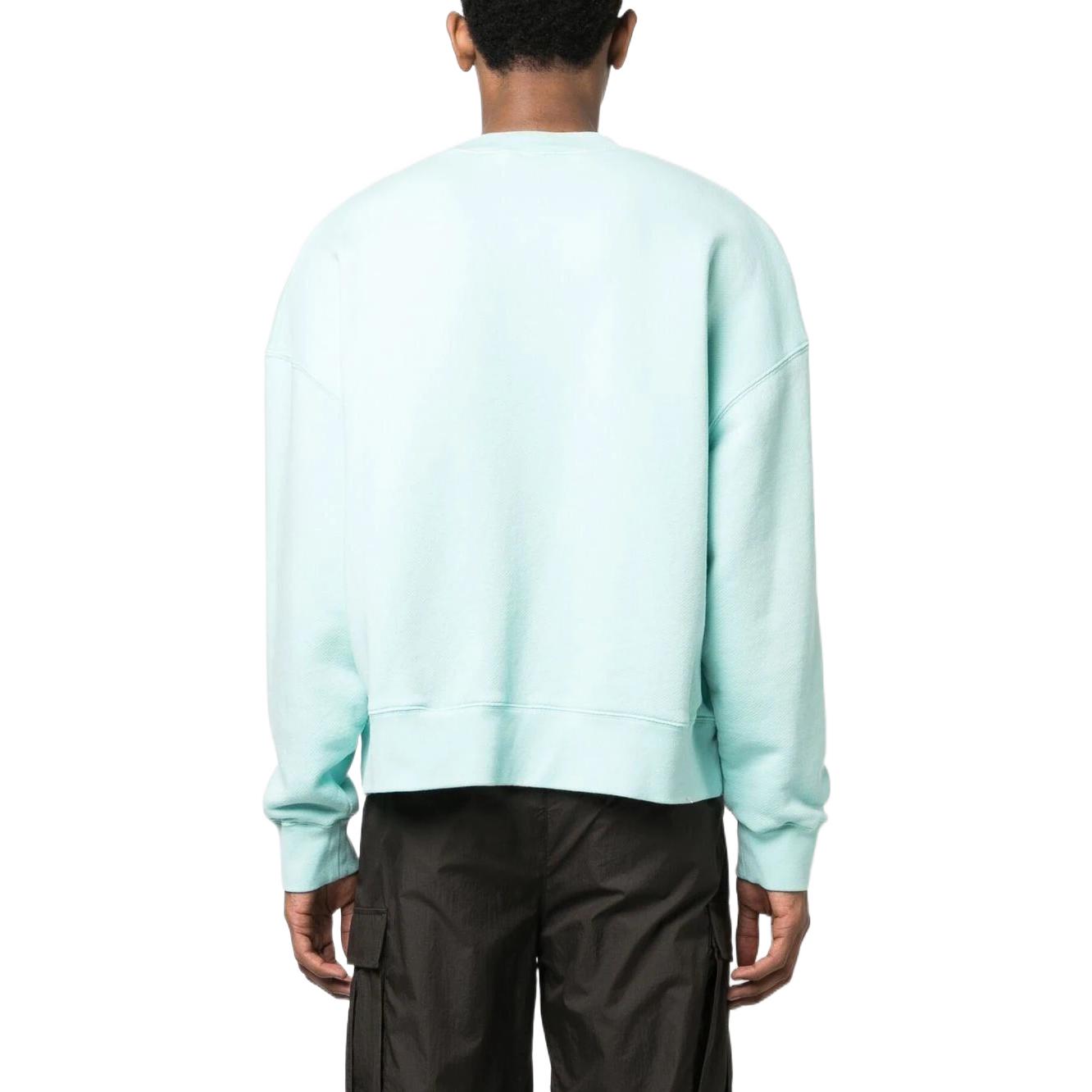 Palm Angels Split Shark Crew Sweater 'Blue White' PMBA026S23FLE0054001