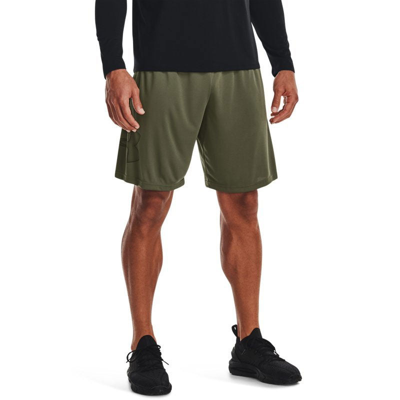 Under Armour Tech Graphic Shorts 'Marine OD Green' 1306443-390