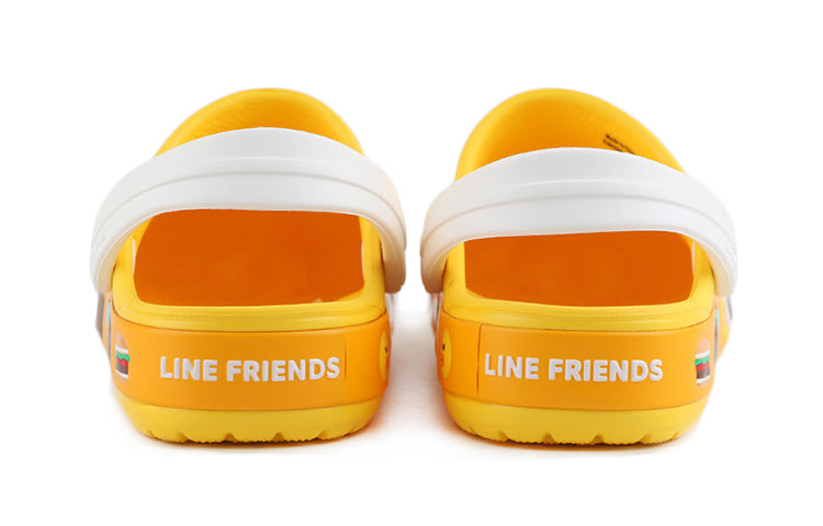(PS) Crocs Small Crocs Beach Yellow Sandals 206028-730