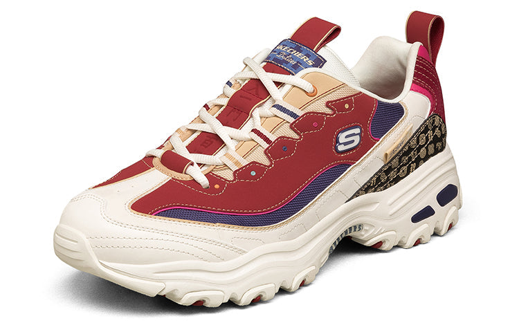 Skechers D'lites 2021 New Year White/Red 666169-MULT