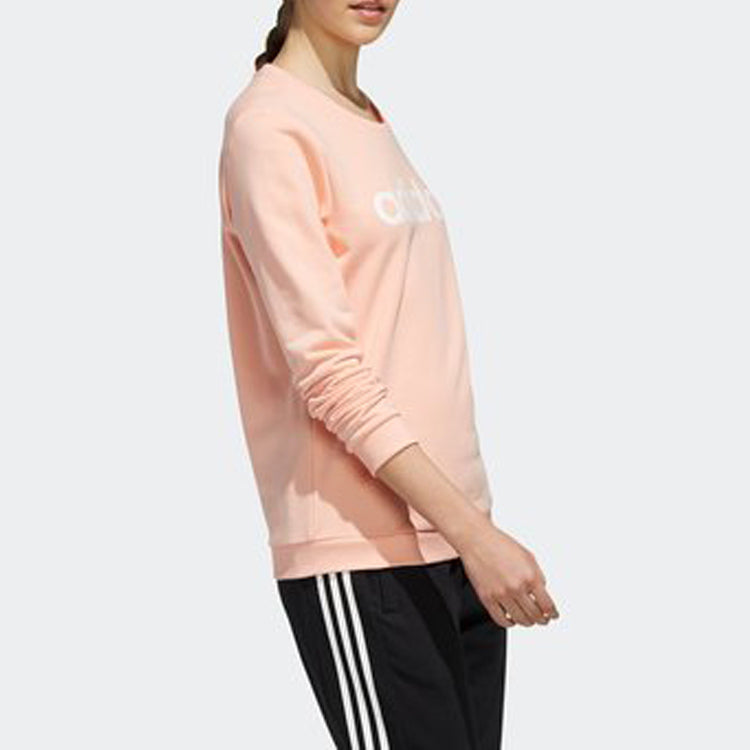 (WMNS) adidas neo CE Sweatshirt Pink/White EI4696
