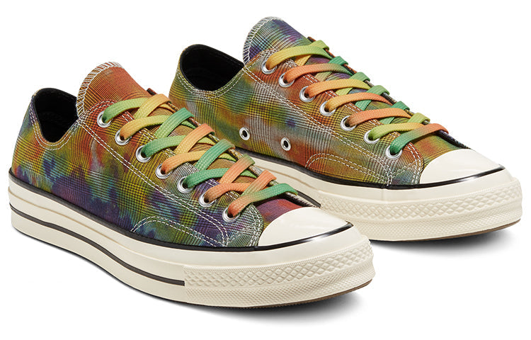 Converse Chuck 70 Low 'Glen Plaid Tie Dye' 168879C