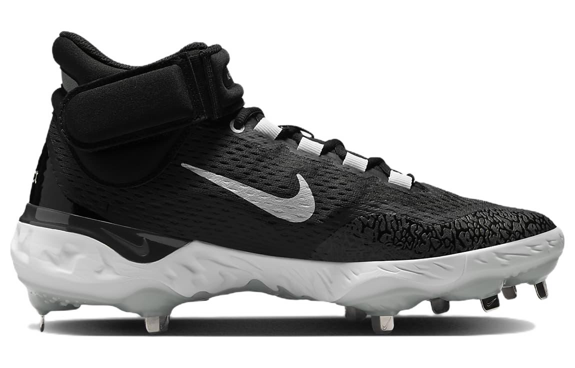 Nike Alpha Huarache Elite 4 Mid 'Black Dark Smoke Grey' DJ6520-011