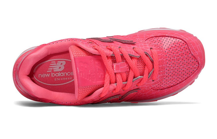 New Balance 574 K Shoes Pink/Red PC574S5