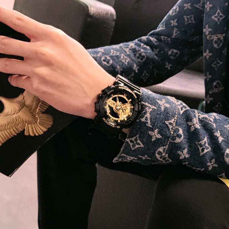 CASIO G-Shock Analog-Digital 'Black Gold' GA-110GBRZ