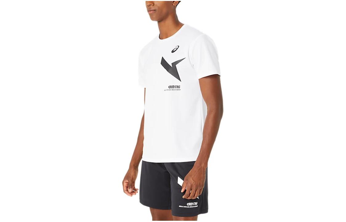 Asics A-I-M Dry Short Sleeve T-Shirt 'Brilliant White' 2031E555-100